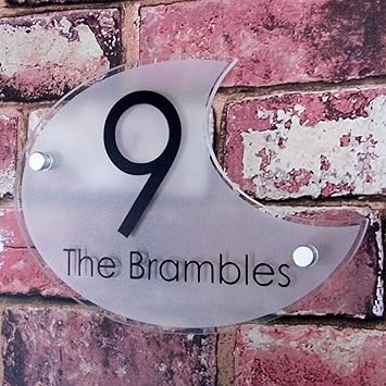 Numeros De Casas De Cristal Acrilico Moderno Para Exteriores A Prueba De Agua Placas Para Puerta De Casa Letras De Acero Inoxidable Signo De Direccion Numero Para Casa Cerstyle Me