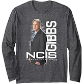 NCIS Gibbs Headshot Long Sleeve T-Shirt