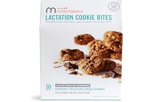 Munchkin® Milkmakers® Lactation Cookie Bites, Oatmeal Chocolate Chip, 10 Ct