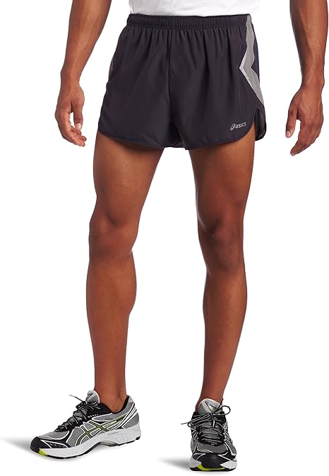 asics split shorts