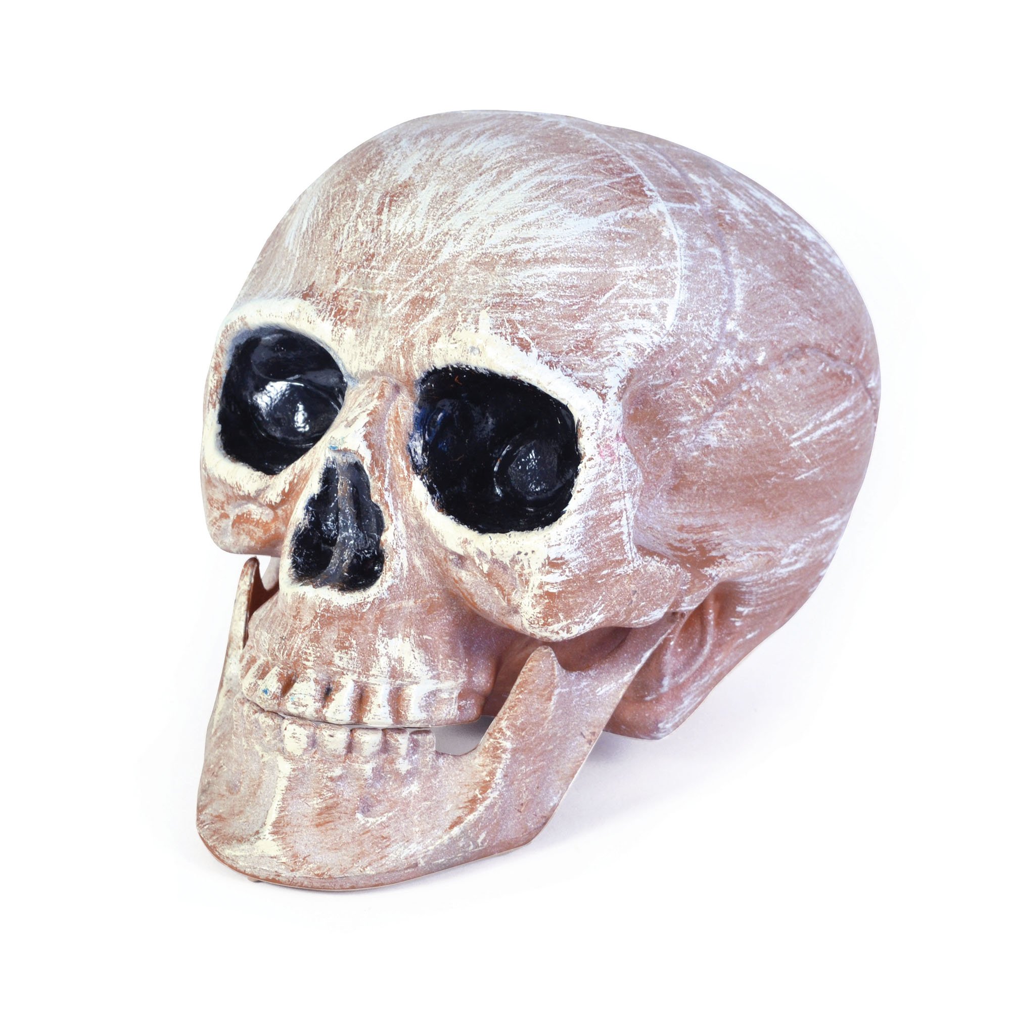Bristol Novelty HI266 Skull Head, Pink/White, One Size