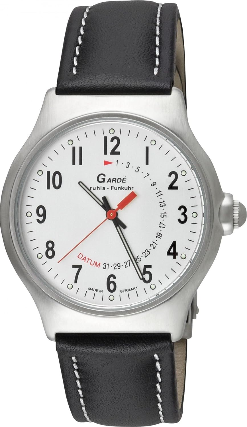 Gardé Radio Date GR88-76 Reloj radiocontrolado para hombres Legibilidad Excelente: Amazon.es: Relojes