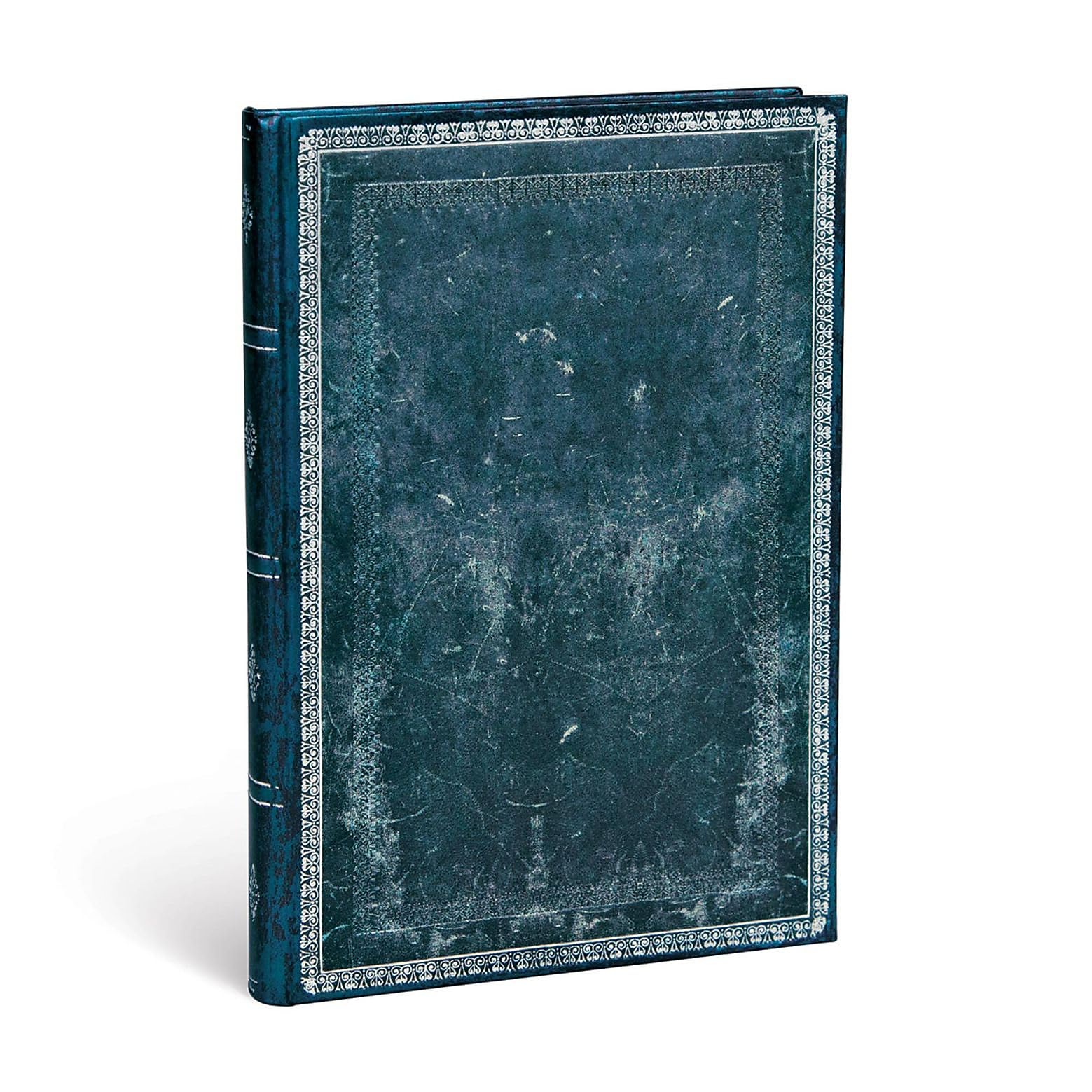 Paperblanks Hardcover Journal Midnight Steel | Address Book | Midi (130 × 180 mm)