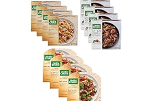 Healthy Choice Meals Variety Pack - Healthy Choice Meatball Marinara - Beef Teriyaki and Pineapple Chicken - 4 Boxes of Each, Total 12 - Ready Set Gourmet Donate a Meal Program