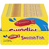 SWEDISH FISH Soft &amp; Chewy Gummy Candy, Bulk Candy, 12-3.1 oz Boxes