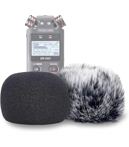 Gutmann Mikrofon Windschutz für Tascam DR-05X / DR-05 V2 Modell HUSKY limitiert