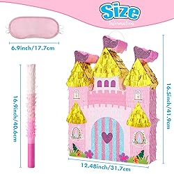 WERNNSAI Princess Castle Piñata - Princess