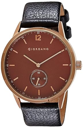 Giordano Analog Brown Dial Mens Watch - 1629-05
