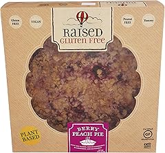 Raised Gluten Free Peach Berry Pie 9 Inch, 30 OZ