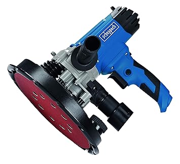 Scheppach Wand- und Deckenschleifer DS200 (1200 Watt, großer Schleifteller Ø- 215 mm, ergonomische Bauweise, inkl. 6 Schleifs