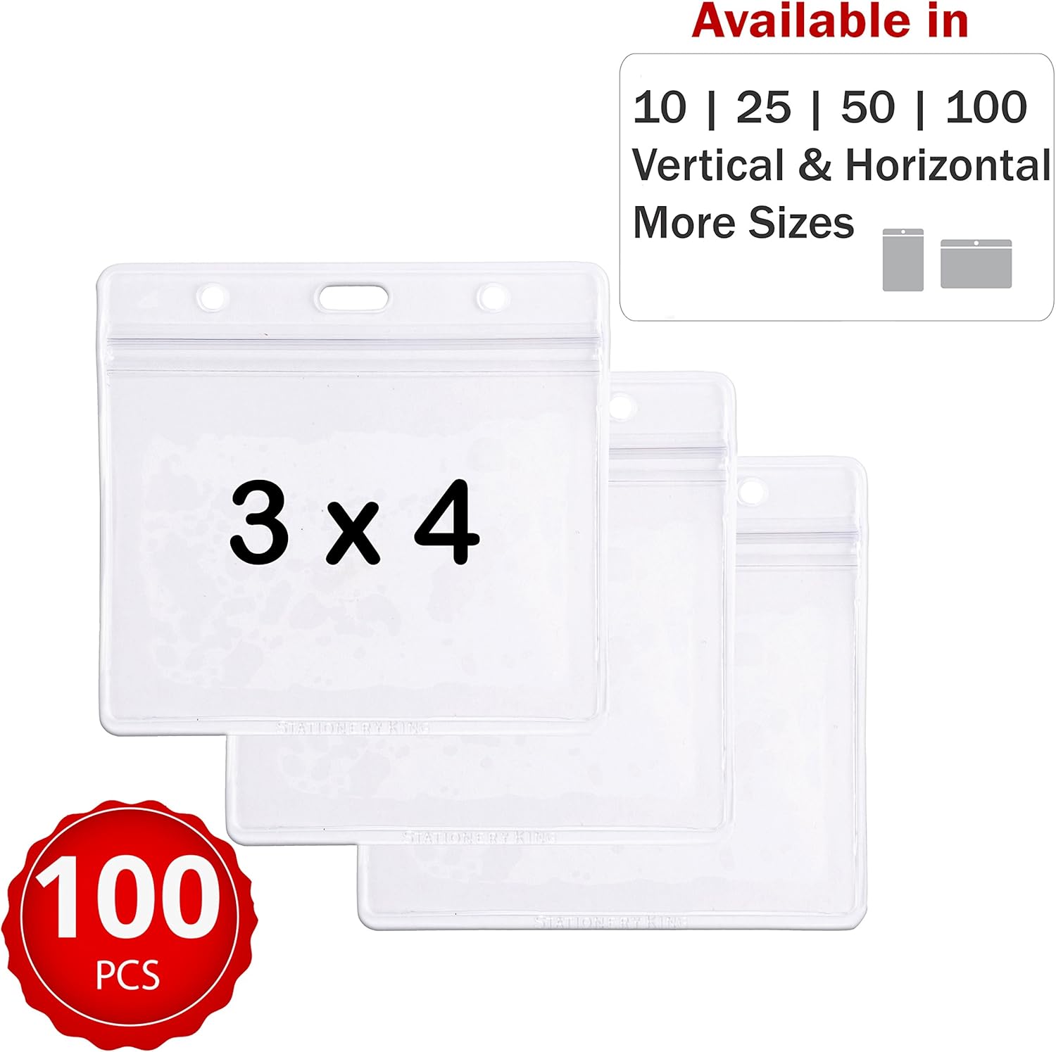 Durable & HeavyDuty ID Badge Holders Premium Quality