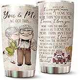 MARSANA Gifts for Her - Valentine Couple Cup - 20 Oz Tumbler