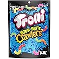 Trolli Sour Brite Crawlers, Candy, Cherry-Lemon, Strawberry-Grape & Orange-Lime, Sweet and Sour, Gummy Worms, 14 oz