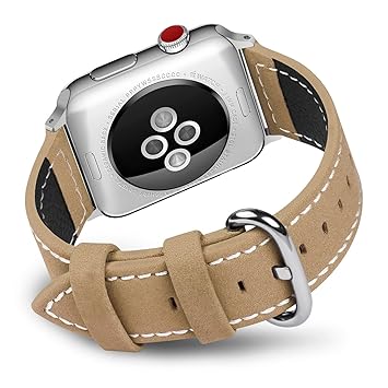 Fullmosa 9 Farben für Apple Watch Armbänder, Mosa Uhrenarmband iwatch Armband mit Edelstahlschließe für Apple Armband Series 
