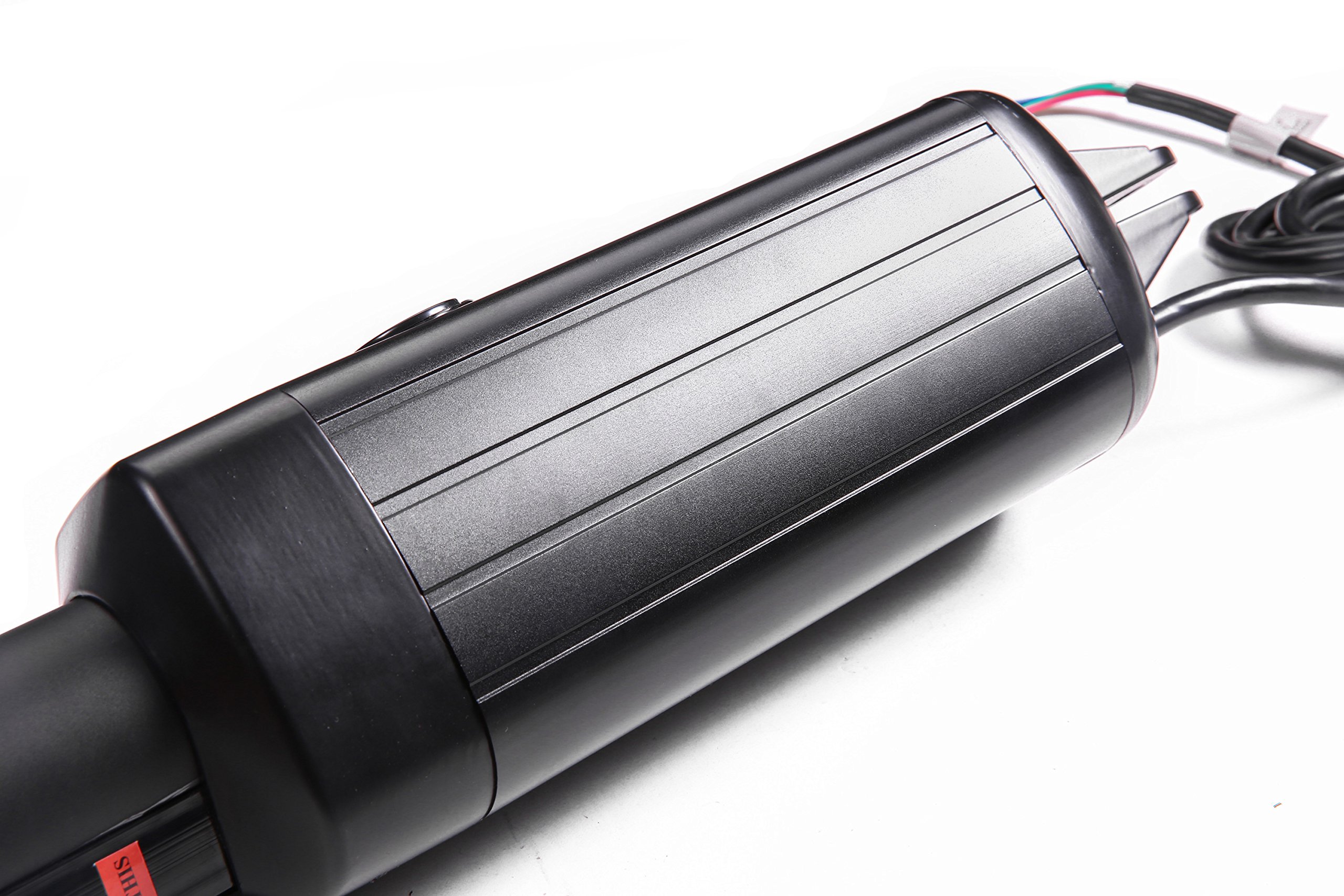 TOPENS A3S Automatic Gate Opener Kit Light Duty Solar Single Gate Operator for Single Swing Gates Up to 12 Feet or 300 Pounds, Gate Motor Solar Panel