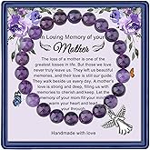 Haoze Sympathy Gift for Loss of Mom, Remembrance Bracelet Sympathy Memorial Gifts for Loss of Mom Mother Father Pet Grief Jewelry Bereavement Condolence Gifts
