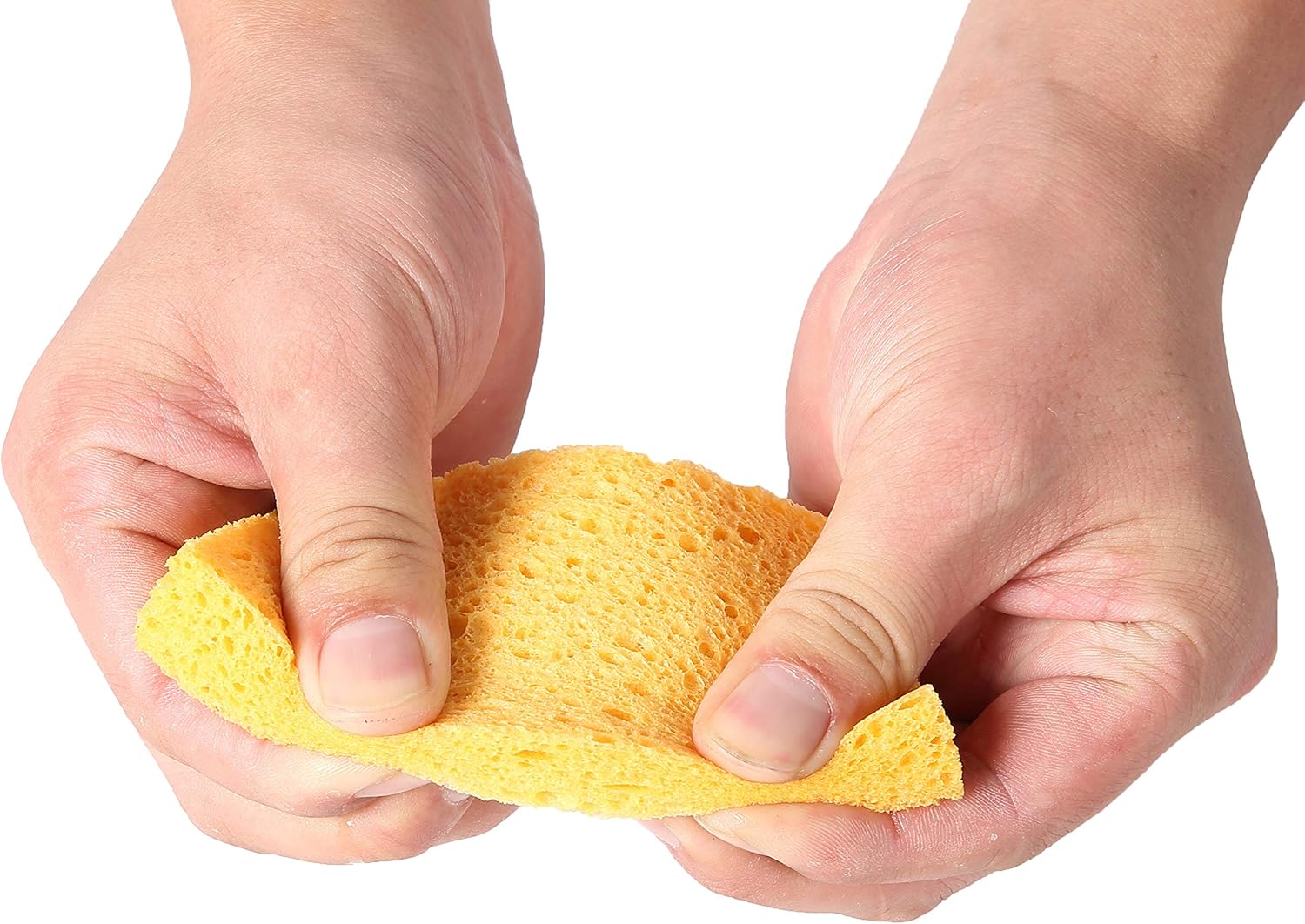ARCLIBER Cellulose Sponge,Heavy Duty Scrub Sponge,Clean Tough Messes Without Scratching for Kitchen(6 Pack): Kitchen & Dining