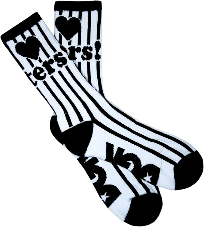 Dgk I Love Heart Haters Crew Socks Osfa Various Colors Styles Stripe White Black Amazon Ca Clothing Accessories
