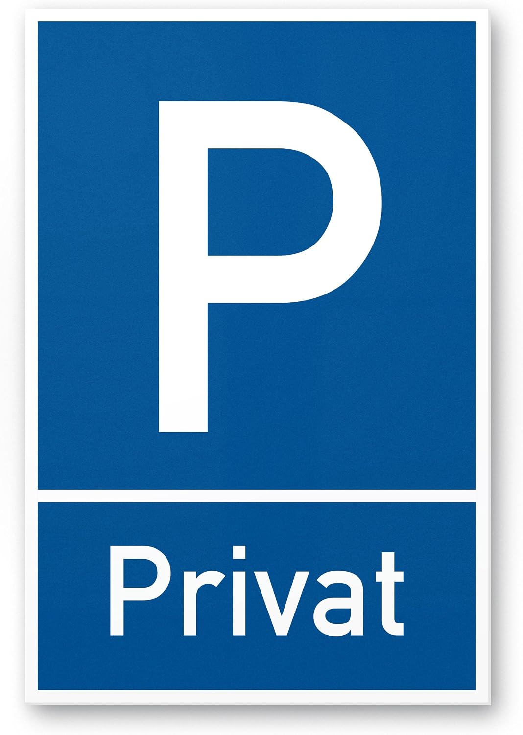 Parkverbot-Schild 'Privatparkplatz' – Klare Ansage Für Falschparker, 20x30 Cm