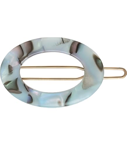 Double Heart Plastic Tige Boule Barrette Adult Compact Fine Hair Styling Heart Tige Boule Barrette | French Hair Clip | France Luxe main image 3