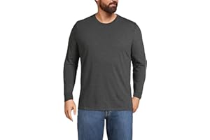 Lands' End Men's Super-T Long Sleeve T-Shirt