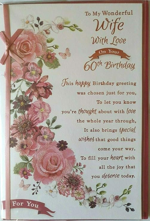 what to buy your wife for her 60th birthday