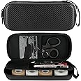 CDBXPRG Stethoscope Case for 3M Littmann,Stethoscope Carrying Case for Nurse Accessories, Hard Stethoscopes Case with Pocket Compatible for Omron/ADC/MDF Stethoscope,Gift for Nursing Students Black