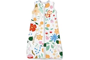 TotAha Light Sleep Sack, Stretchy, Soft, Cozy Wearable Blanket Sleep Bag with 2-Way Safe Zippers for 0-6-12-24 Months 0.5 TOG