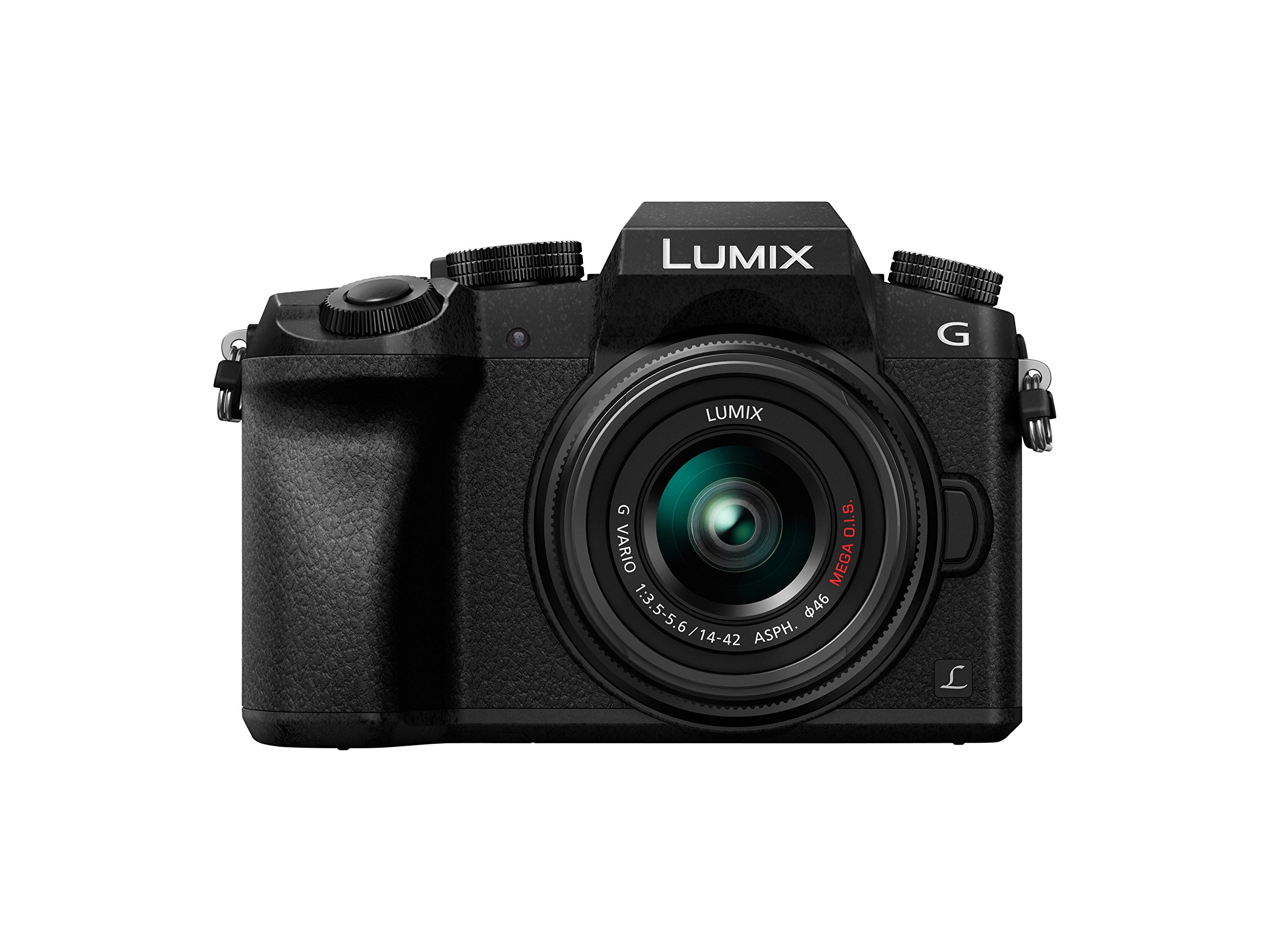 Panasonic LUMIX DMC-G7KEB-K Professional Camera with Lens - Black, 14 - 42 mm