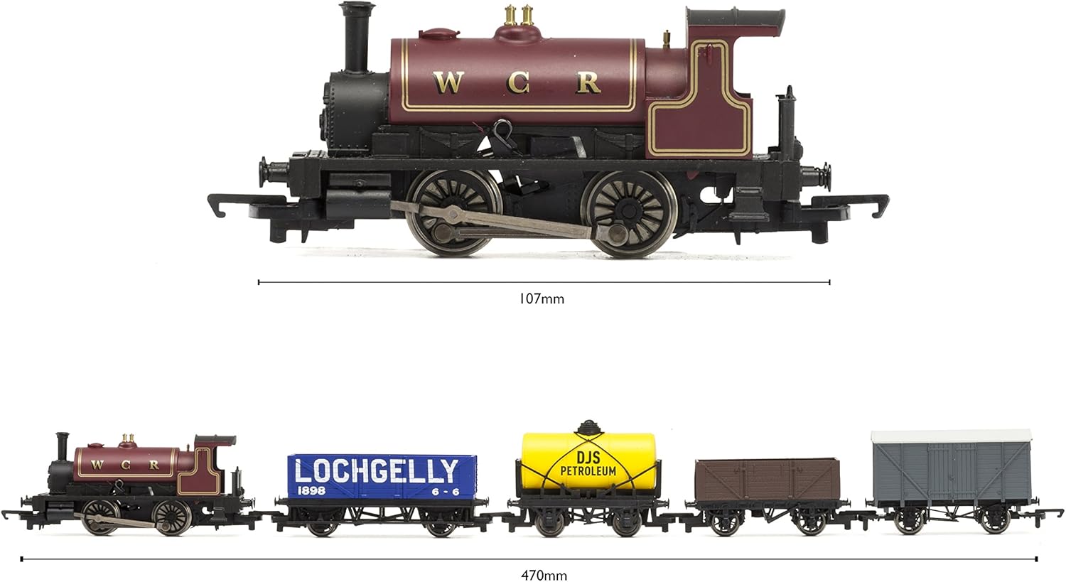 west coast highlander train set