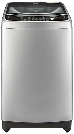 LG 9.0 kg Fully-Automatic Top Loading Washing Machine (T1077TEEL1, Free Silver)