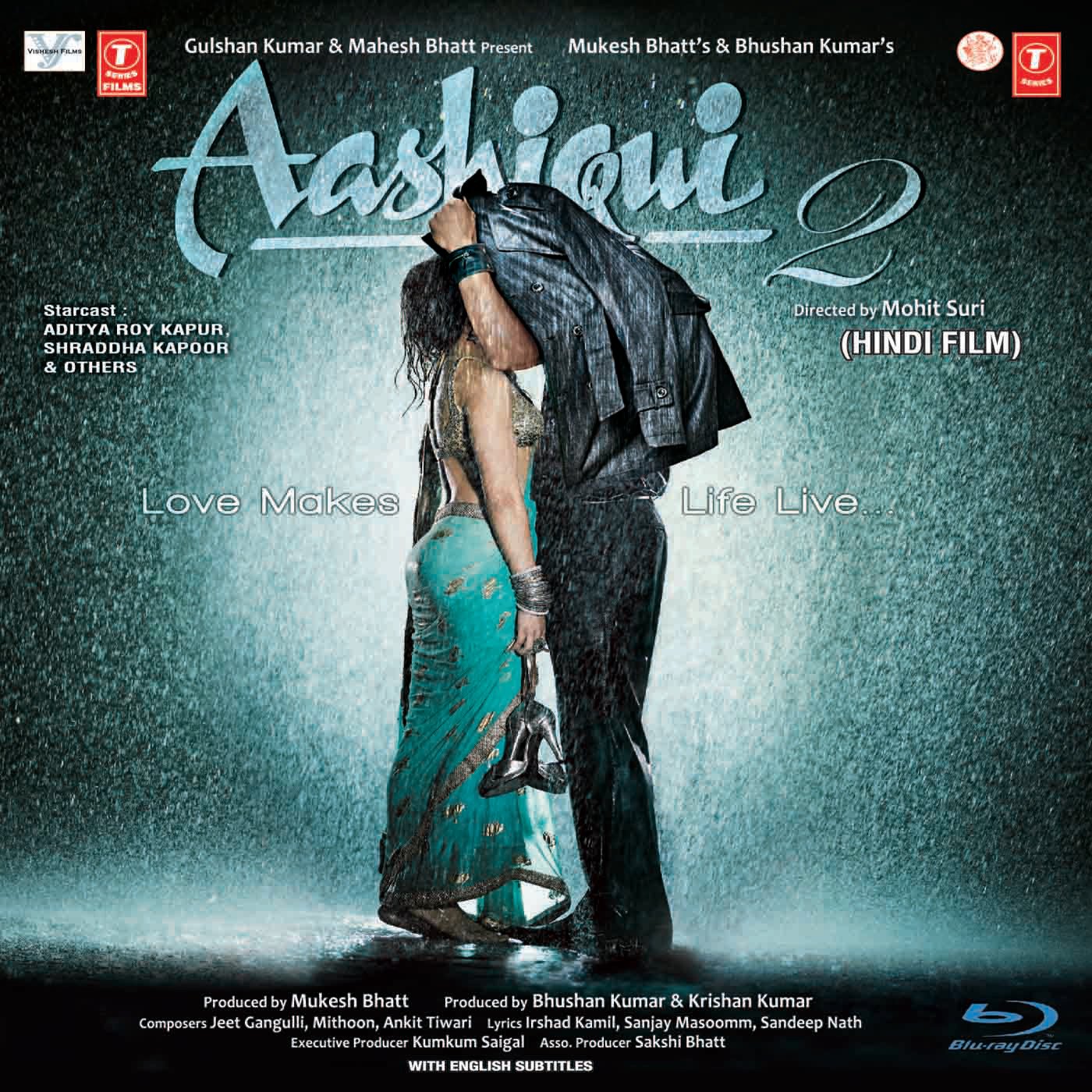 Aashiqui 2 Hindi Blu Ray (2013/Bollywood/Indian/Film/Cinema