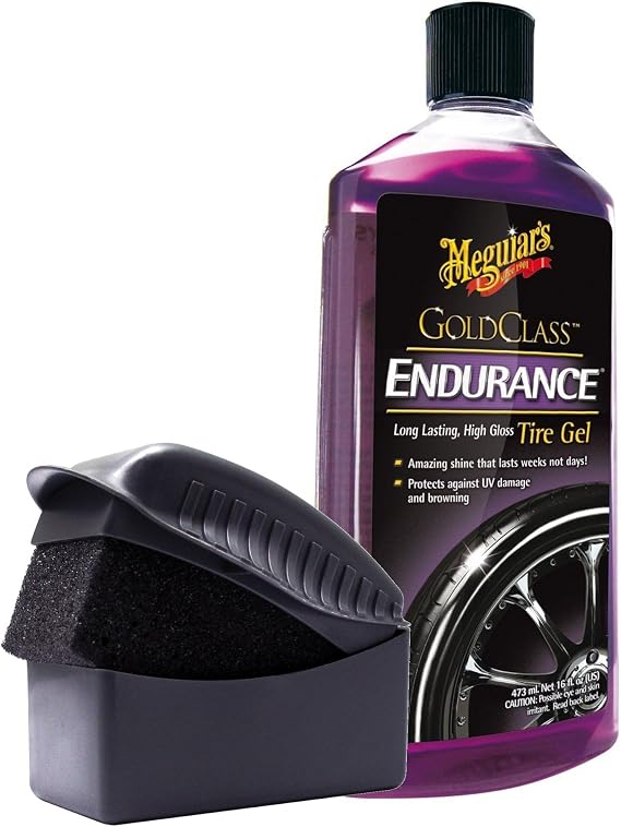 Meguiar's Endurance High Gloss Tyre Protection Gel with Tyre Dressing