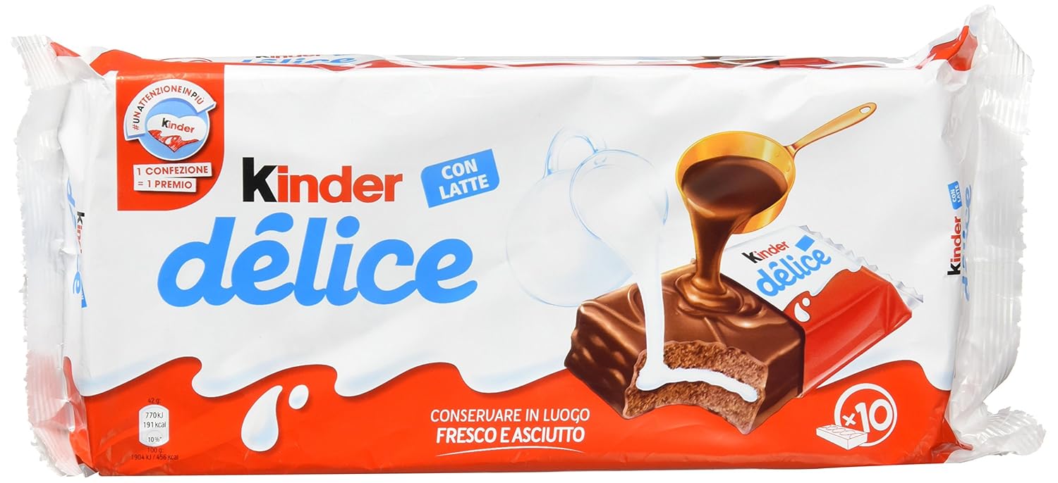 3x Kinder Ferrero Delice Fiesta testpaket set kekse Kuchen riegel ...