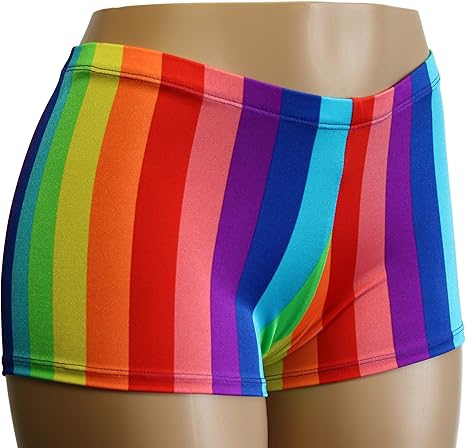 red spandex shorts amazon