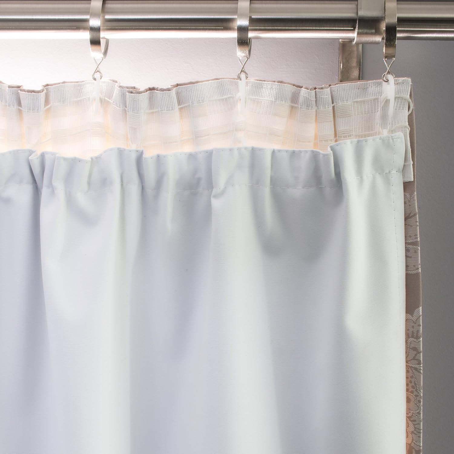 Silentnight 66" x 72" Blackout Thermal Curtain Linings Ready Made 3