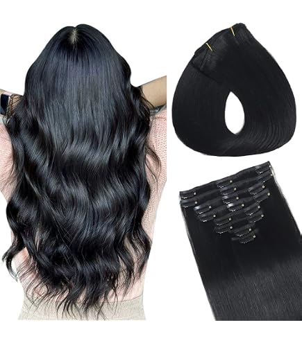 Amazon.com : HAIR SENSE CLIP-IN EXTENSIONS 22 display picture 2