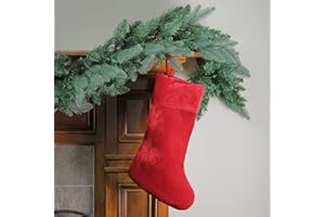 Northlight 18" Solid Red Traditional Hanging Christmas Stocking