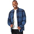Wrangler Authentics Men's Long Sleeve Sherpa Lined Shirt Jacket