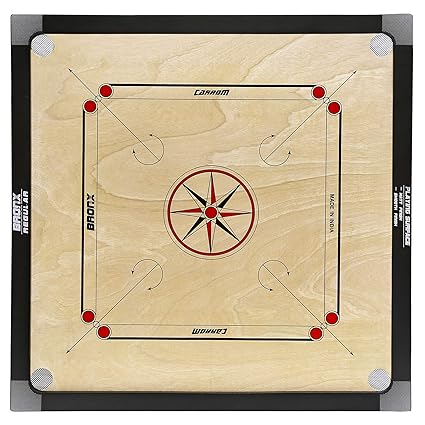 Bronx Regular Full Carrom Board 30 Playing Area with 4 mm Thick Ply