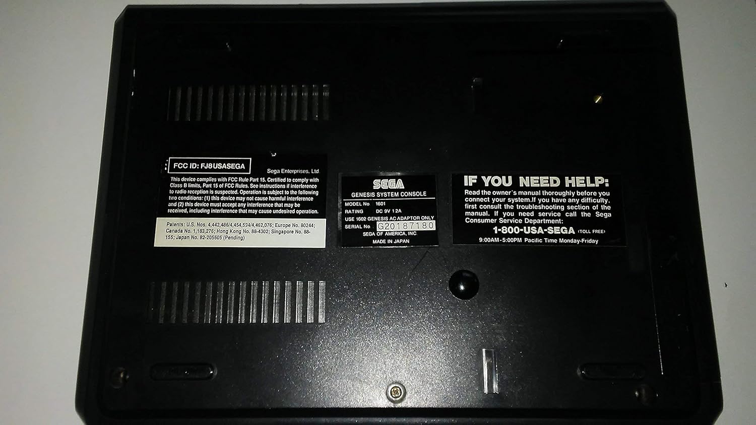 Sega Genesis 1 (Original Model) Console System (Renewed): Video Games