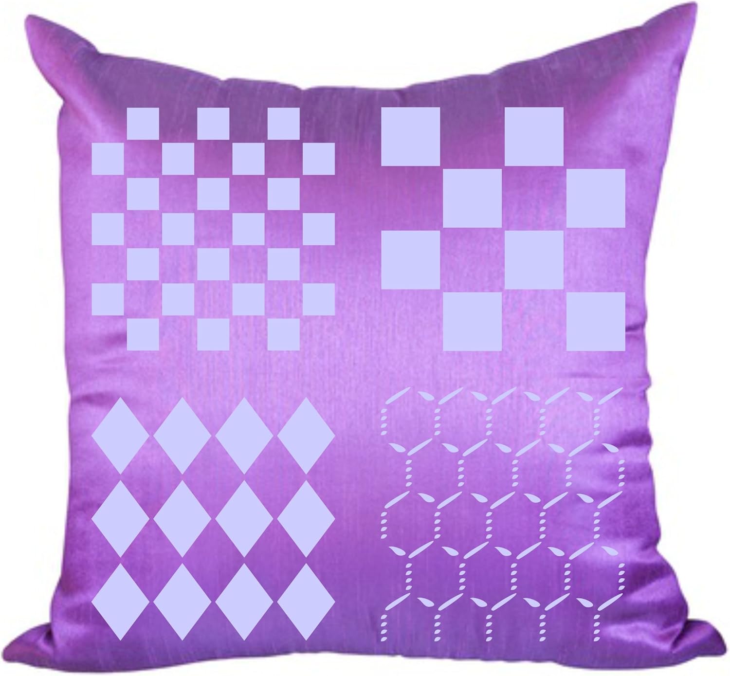 Stencil Shapes - 16.5 x 16.5cm (M) - Reusable Geometric Pattern Square Diamond Chicken Wire Wall Stencil Template - Image 3