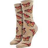 Socksmith Women's Social Butterfly Crew Socks