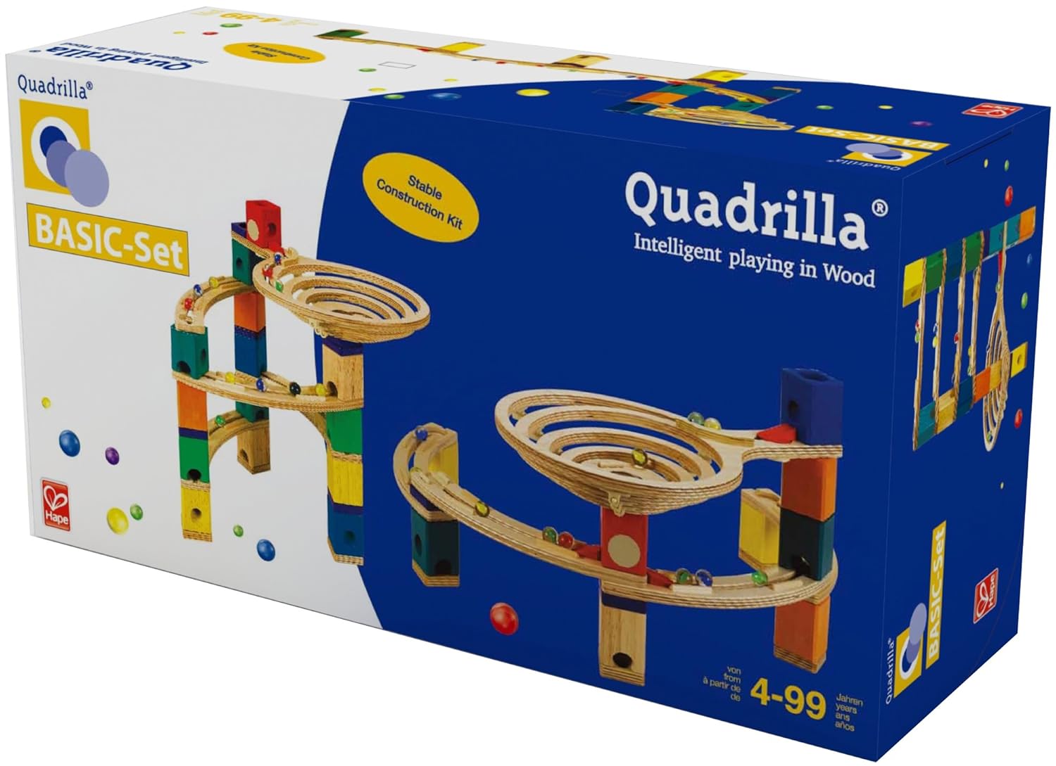 quadrilla marble run basic set