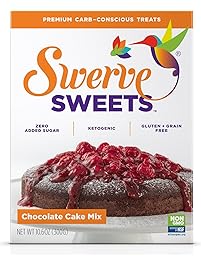 Swerve Sweets, Chocolate Cake Mix, 10.6 ounces