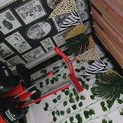 Party Decor Safari Animal King of the Jungle Themed Bunting Banner 15 ...