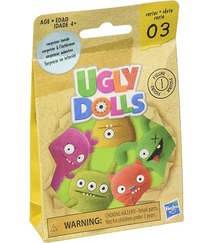 Uglydolls Lotsa Ugly Mini Figures Series 1, 4 Accessories