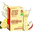 [Liveling] Apple Cider Vinegar Drink Stick – Lemon Flavor | Supports Digestion, Daily Cleanse, Sugar-Free, Low-Calories, Portable On-The-Go Packets (30 sticks)