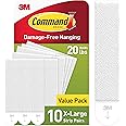 Command 20 Lb XL Heavyweight Picture Hanging Strips, Damage Free Hanging Picture Hangers, Heavy Duty Wall Hanging Strips for
