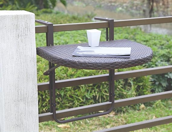 Garden Pleasure Balkon-Hängetisch Agra, klappbar